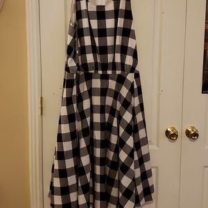 Size 26 checkered dress